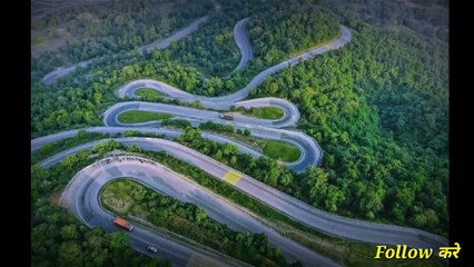 भारत की 6 सबसे ख़तरनाक रोड | top 6 dangerous roads of india