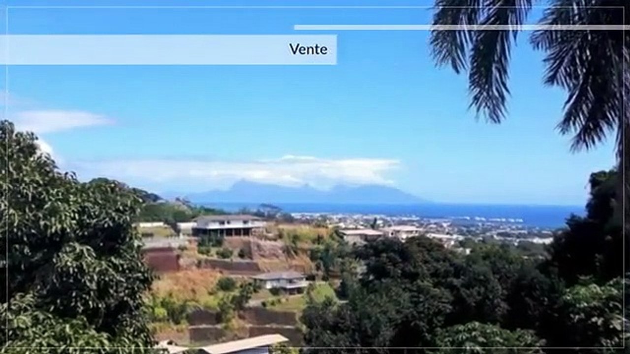 Vente belle maison F5 à Arue (Vue Mer)