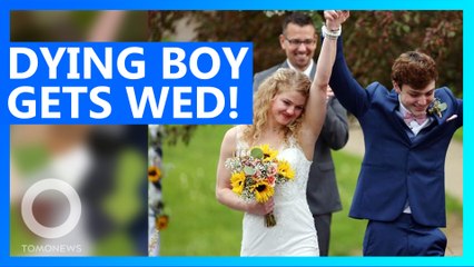 Dying Schoolboy Gets Married With Just Months Left To Live