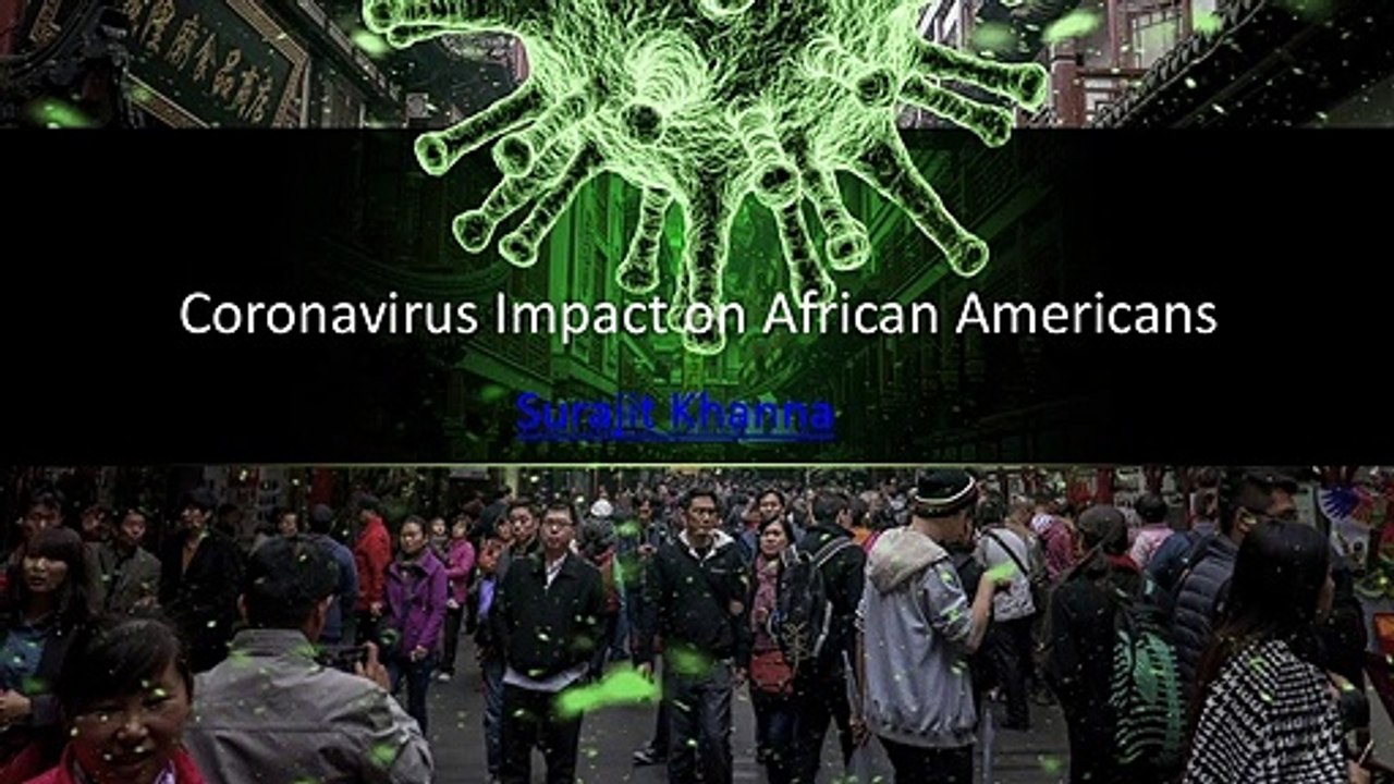 Surajit Khanna | Covid-19 in African American Communities