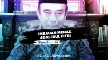 Cegah Penularan COVID-19, Menag Imbau Lebaran di Rumah Saja