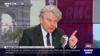 Thierry Breton: "Le choc économique que nous sommes en train de subir est d'une violence inédite"