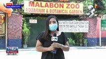 Ilang indibidwal, nagbigay ng pagkain at donasyon para sa mga hayop sa Malabon Zoo