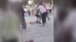 Una pelea entre manifestantes de diferente ideología termina con un joven herido en la cabeza en Madrid