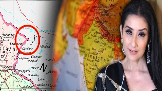 Manisha Koirala Single controversial ட்விட் | Nepal New Map