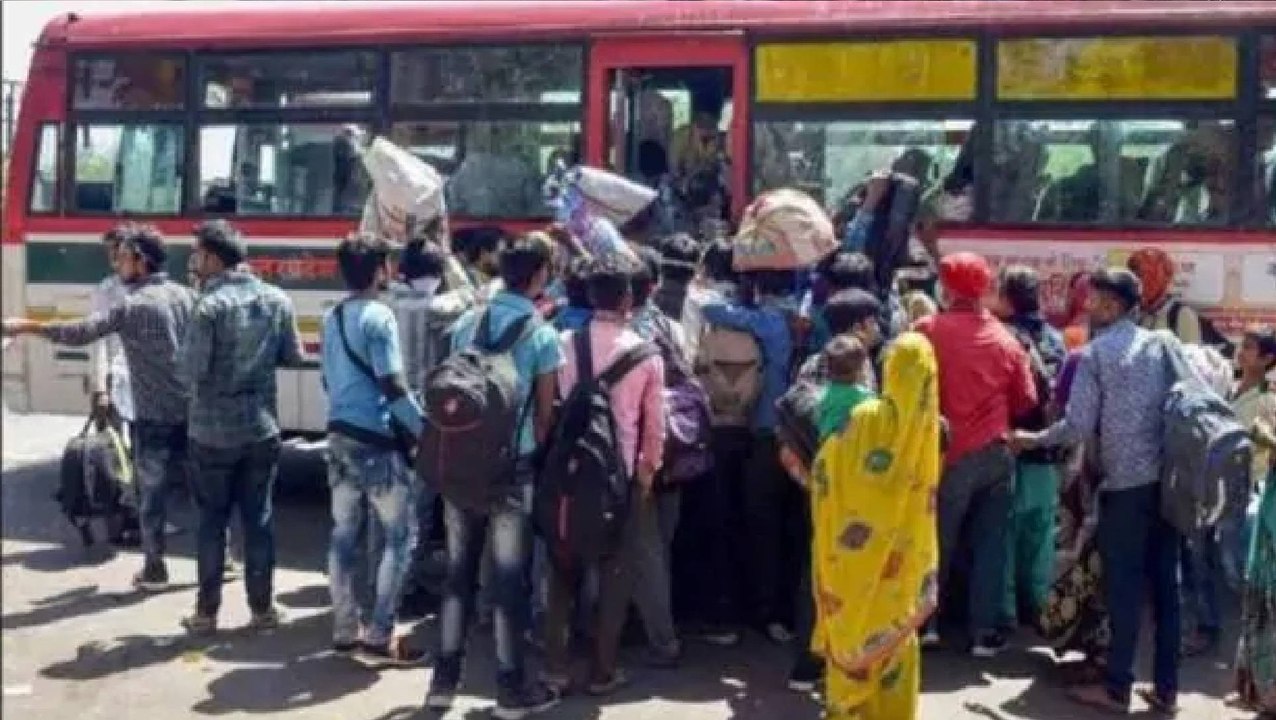 Watch: 450 migrant workers sent to their homes from Ambala