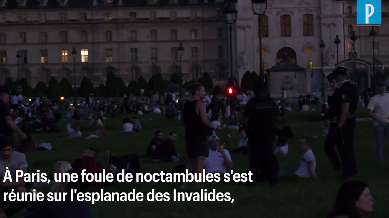 Pelouse des Invalides bondée : la police tente de faire respecter la distanciation physique