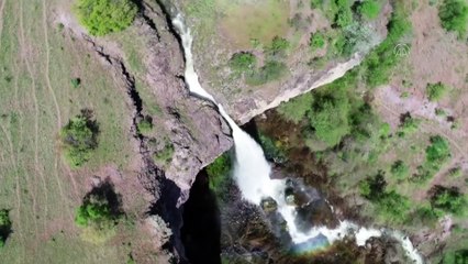 İlkbaharla canlanan Çağlayan Şelalesi, doğaseverleri ağırlayacağı günleri bekliyor - GİRESUN