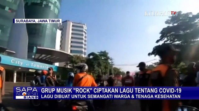 Grup Musik Rock Asal Surabaya Ciptakan Lagu Corona