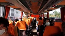 Isparta’da karantinadaki 147 Türk vatandaşı ‘evde izolasyon’ için memleketlerine gönderildi