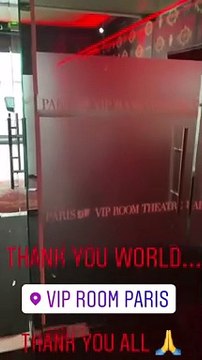 Sur Instagram, Jean Roch annonce la fermeture du VIP Room de Paris, installé rue de Rivoli, après 12 ans d’existence - VIDEO
