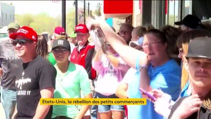 Etats-Unis : la rébellion des petits commerçants face au confinement