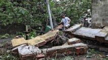 Amphan: Visuals of trees uprooted, houses damaged in Kolkata