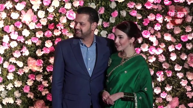 कपिल के रिसेप्शन में फैमिली के साथ पहुंचे कृष्णा अभिषेक - Patrika Bollywood