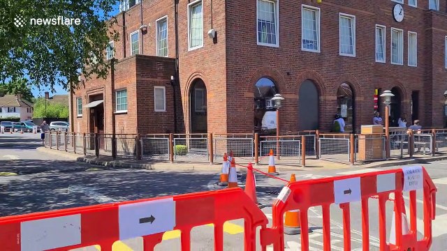 Huge queues spotted at UK McDonald's as it reopens after temporary closure