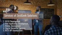 ZestGeek Solutions - Best Web & Mobile App Development Company