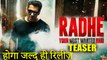Salman Khan To Release Radhe Teaser For Fans On Eid 2020