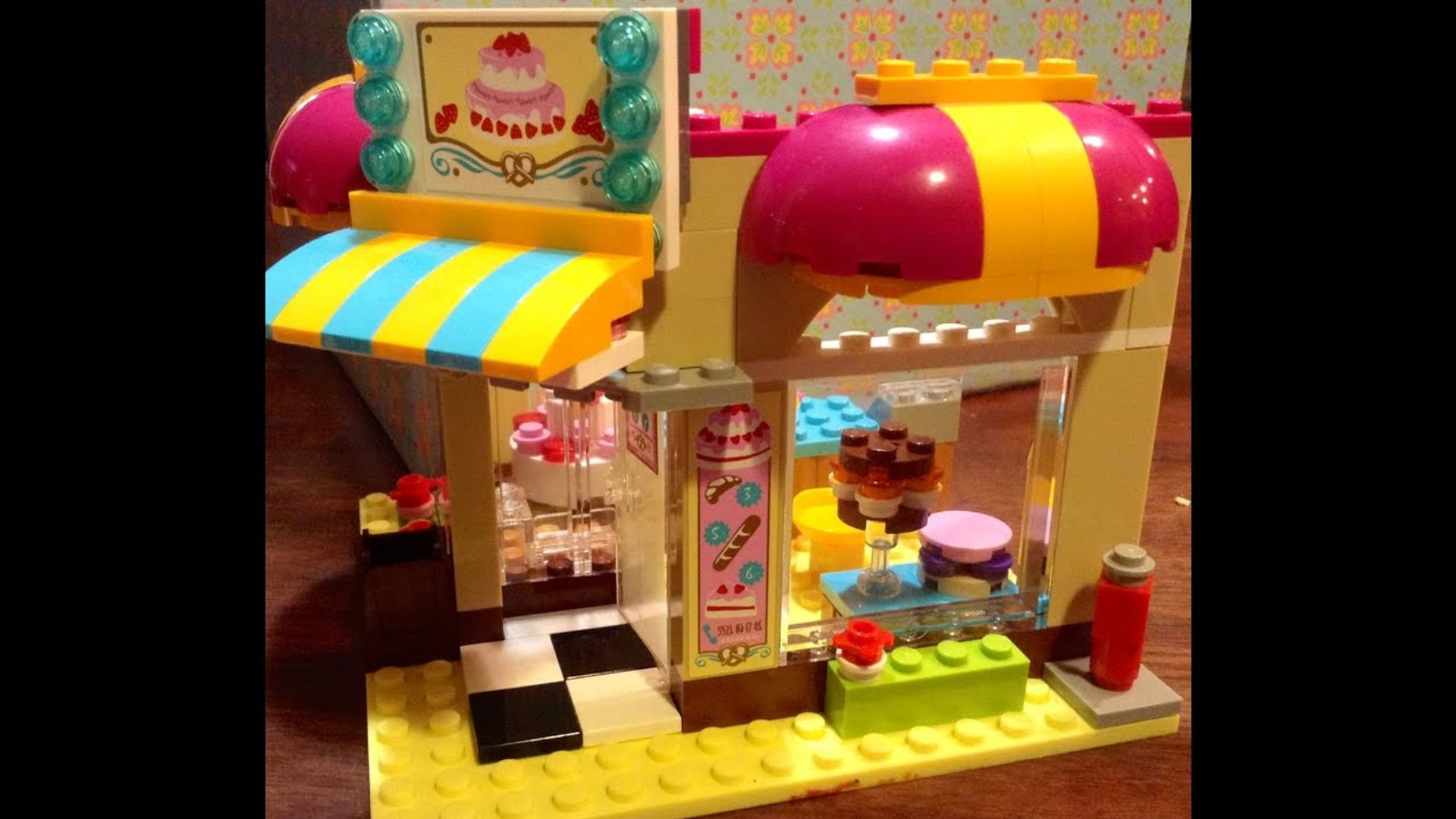 LEGO Friends Downtown Bakery set 41006 - video Dailymotion