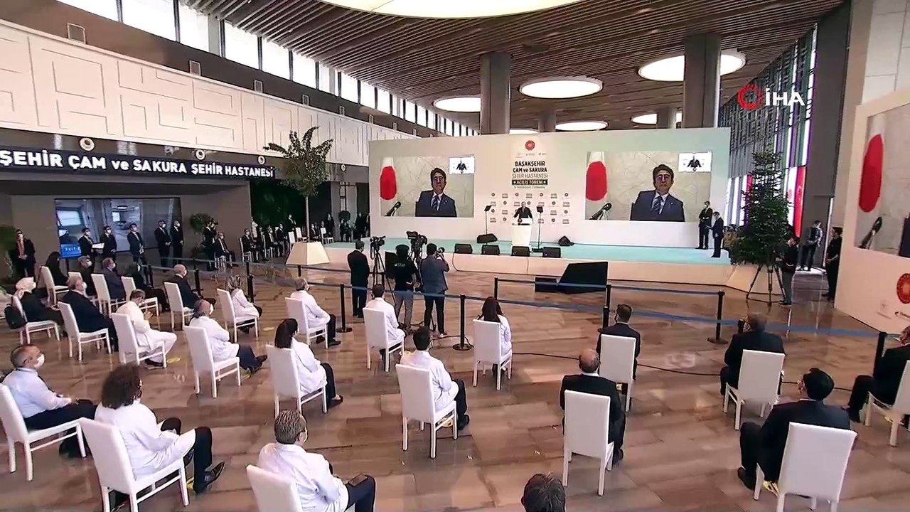 Cumhurbaşkanı Erdoğan, Başakşehir Çam ve Sakura Şehir Hastanesi açılışında konuştu