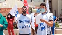 Adana Çukurova Üniversitesi Tıp Fakültesi Hastanesinde Döner Sermaye Eylemi
