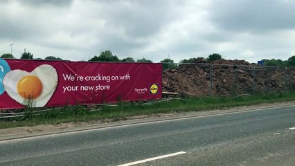 Work begins on the new Lidl store off Eastway in Fulwood