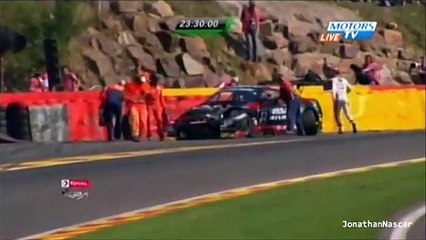 Spa 24h 2013 Buncombe Huge Crash