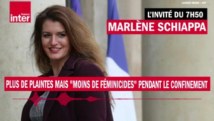 Marlène Schiappa : plus de signalements mais "moins de féminicides" pendant le confinement