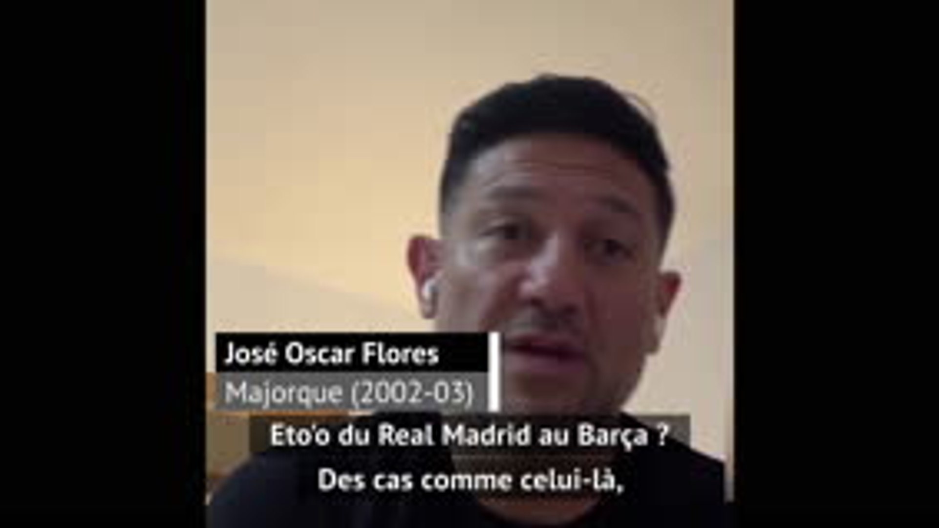 Transferts - Turu Flores revient sur le départ d'Eto'o au Barça : 