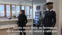 Les recruteurs des armées à pied d'oeuvre pour rattraper le temps perdu