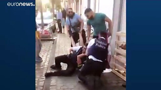 Belçika: Mahalle sakinleri bir şüpheliyi gözaltına alan polislere saldırdı, hükümet olayları kınadı