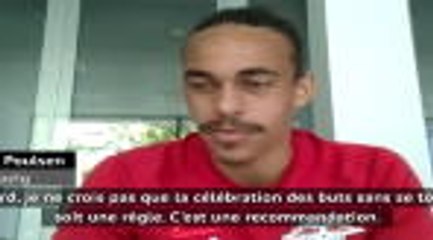 Coronavirus - Poulsen sur les célébrations de but ''contactless" : "Une recommandation, pas la règle"