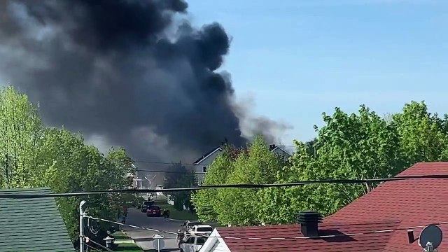 Incendie Saint-Constant 21 mai (Gracieuseté Marc Lefebvre)