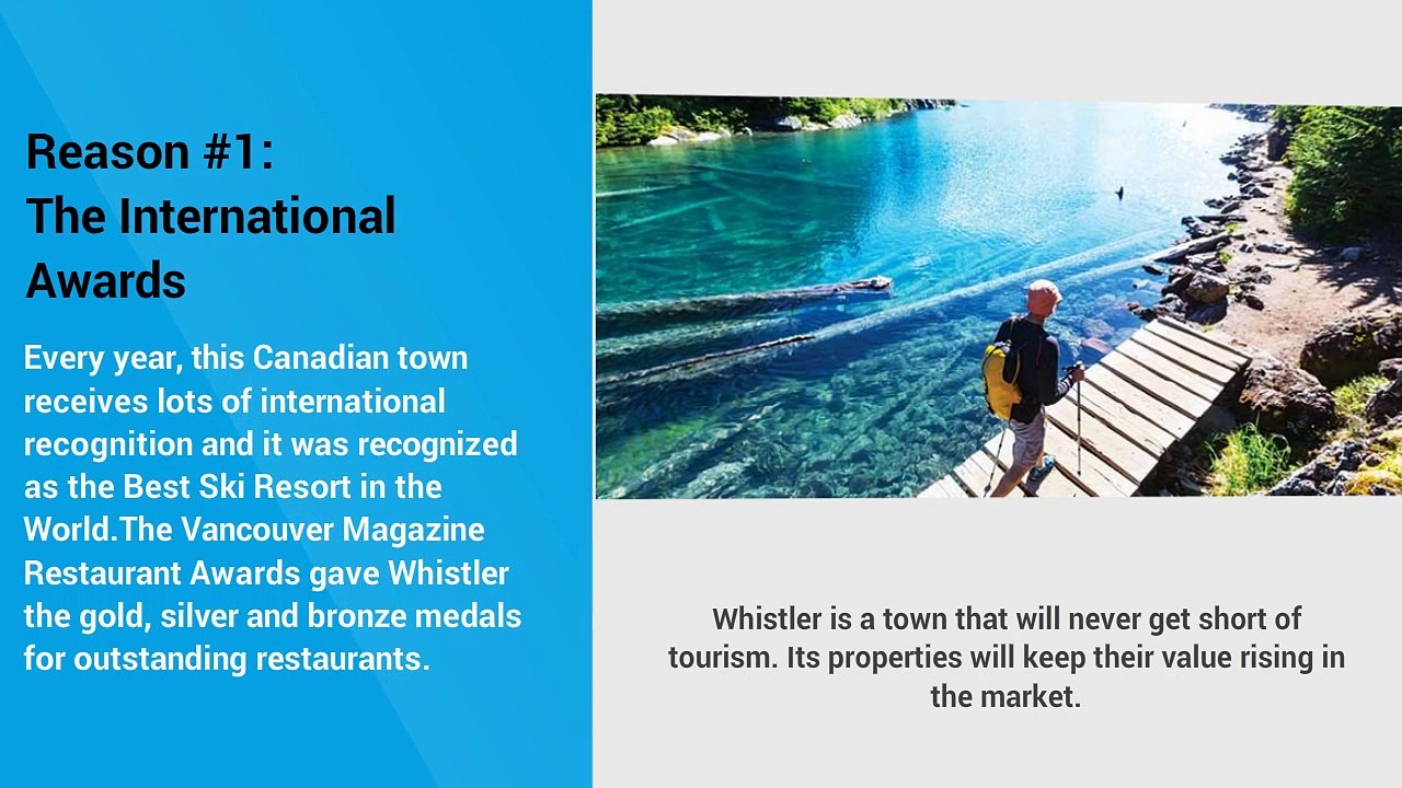 Five Definitive Reasons to Invest in Whistler, BC & Gibsons BC Real Estate