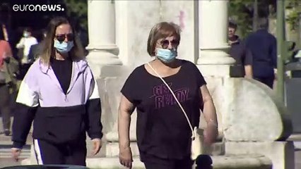 Madrid: kötelező a maszk két méteren belül