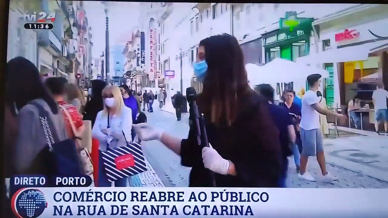 Pessoas do Norte recusam falar para a TVI durante entrevista