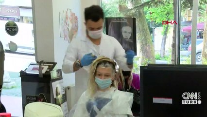 Son dakika... İstanbul'da berberlerin bayram mesaisi