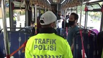İstanbul'da toplu taşıma araçları ve ticari taksilere Koronavirüs denetimi