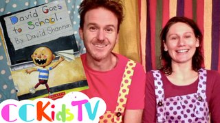 Tales From The Trunk | David Goes To School | Read Aloud | Story Book For Kids | CC Kids Tv