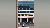 İstanbul Taksim Eğitim ve Araştırma Hastanesinde Eylem