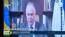 Pronunciamento Renato Casagrande em conferência dos estados com o Presidente Jair Bolsonaro