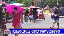 DOH apologizes for CoVID wave confusion