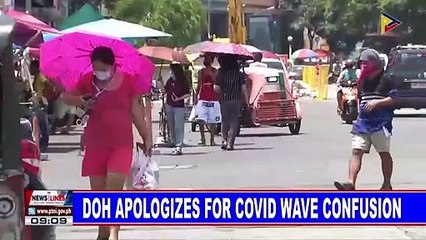DOH apologizes for CoVID wave confusion