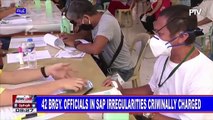 42 brgy officials in SAP irregularities criminally charged