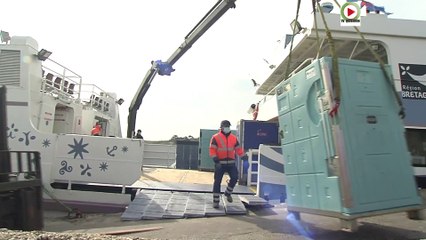 Île de Houat  |  Covid-19 - Le "Melvan" s'adapte   | Île de Houat TV