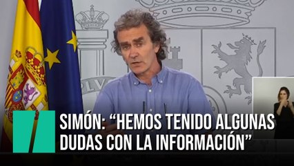 Fernando Simón explica por qué no se han dado los datos de Cataluña