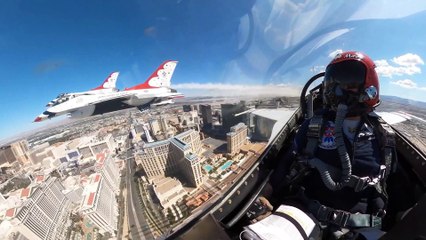 Les Thunderbirds honorent les intervenants du coronavirus avec un survol de Las Vegas pour les «vrais héros»