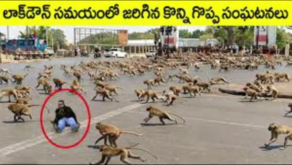 లాక్డౌన్ సమయంలో జరిగిన కొన్ని గొప్ప సంఘటనలు Great Events Recorded During Lockdown in Telugu