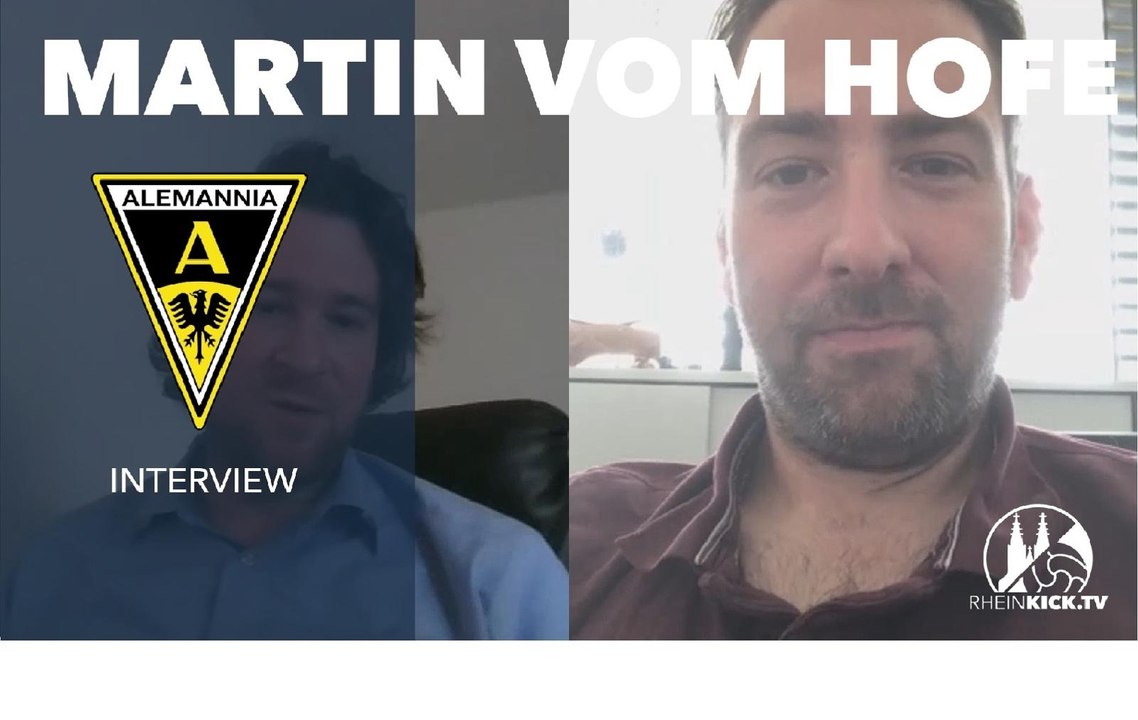 Alemannia-Geschäftsführer Martin vom Hofe über seinen Abschied aus Aachen