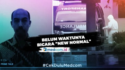 IAKMI Sebut Belum Waktunya Bicara "New Normal"