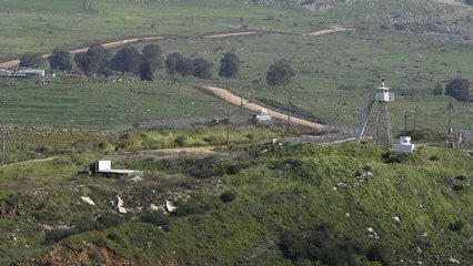 مؤتمر صحفي لجيش الاحتلال بمزارع شبعا اللبنانية